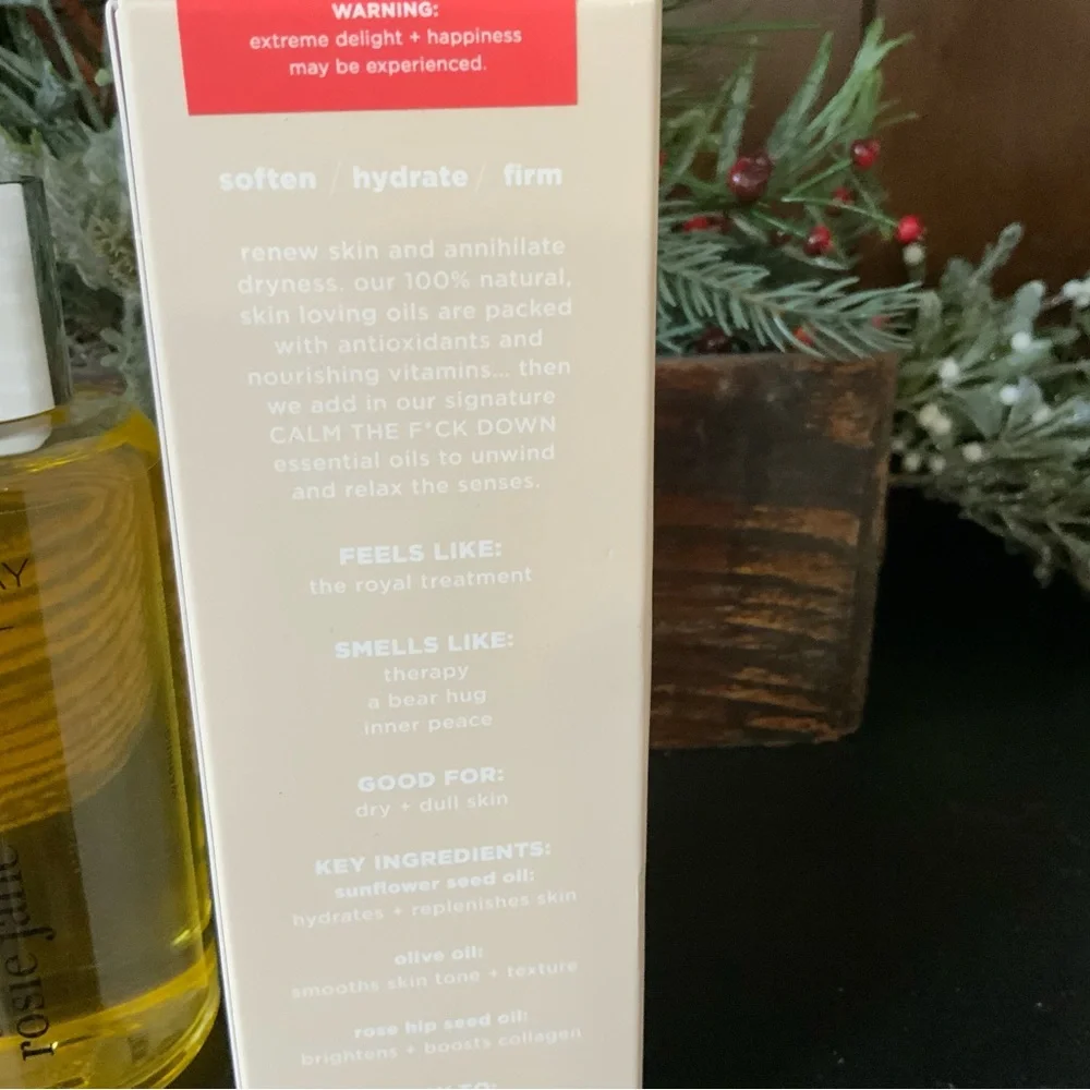 Calm The F*CK Down Everyday Body Oil by Rosie Jane - Picture 5 of 6